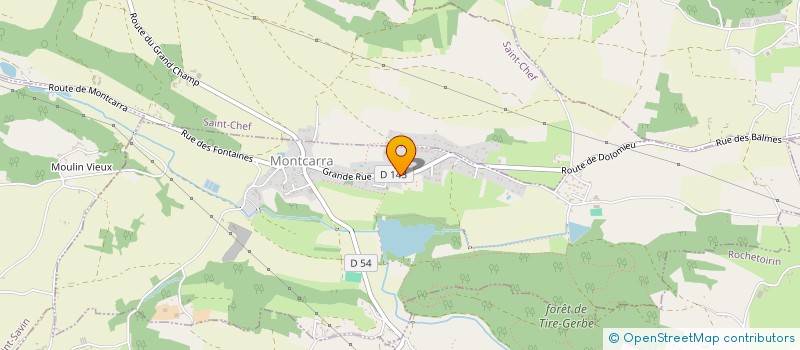 localisation de l'entreprise SCI PLUNIAN  MONTCARRA