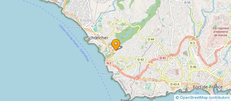 localisation de l'entreprise SCI PLURAL à SCHOELCHER