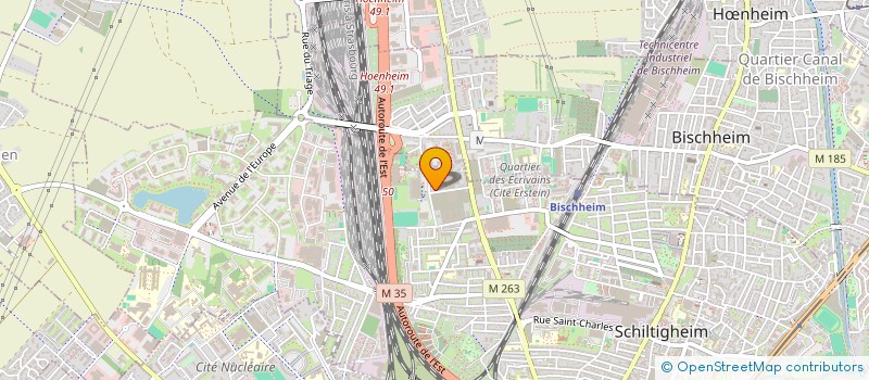 localisation de l'entreprise SCI PLURIEL  SCHILTIGHEIM