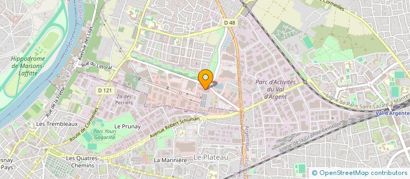 localisation de l'entreprise SCI PLUS 39  CORMEILLES-EN-PARISIS