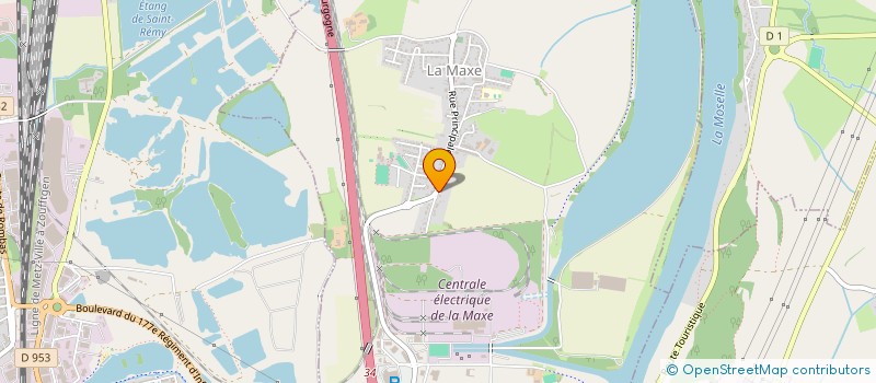 localisation de l'entreprise SCI PLV  LA MAXE