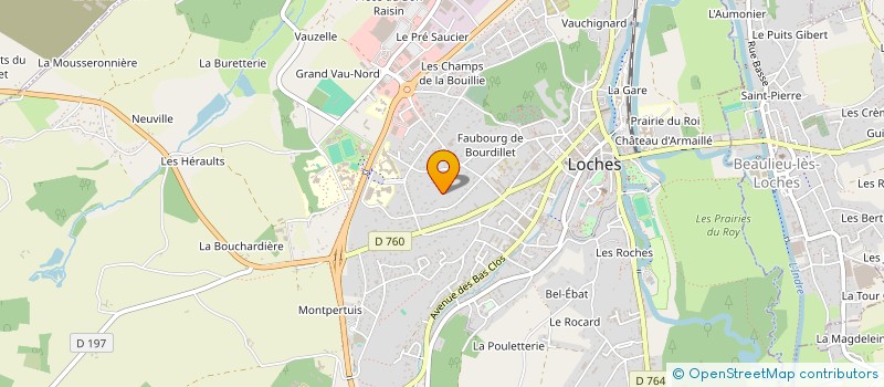 localisation de l'entreprise SCI PLYM  LOCHES
