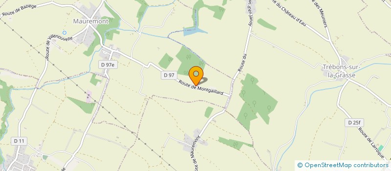 localisation de l'entreprise SCI PM  MAUREMONT