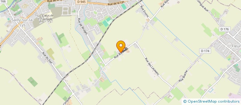 localisation de l'entreprise SCI PM  SAILLY-SUR-LA-LYS