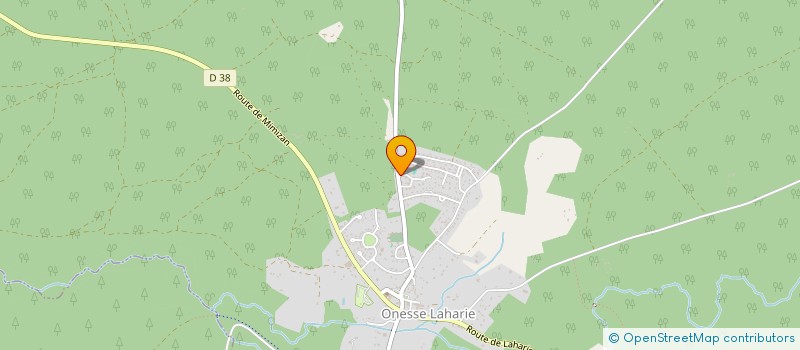 localisation de l'entreprise SCI PM  ONESSE-LAHARIE