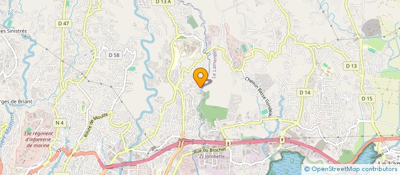 localisation de l'entreprise SCI PM INVEST  FORT-DE-FRANCE