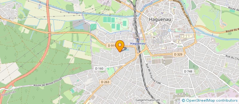 localisation de l'entreprise SCI PMA  HAGUENAU