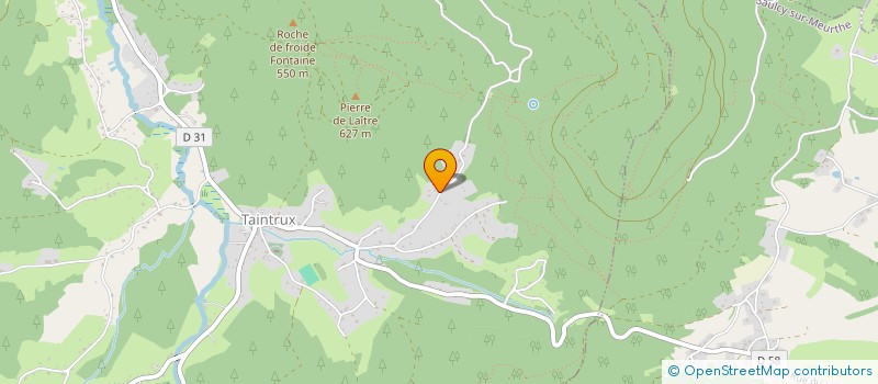 localisation de l'entreprise SCI PMA  TAINTRUX