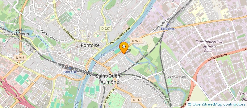 localisation de l'entreprise SCI PMAP à SAINT-OUEN-L'AUMONE