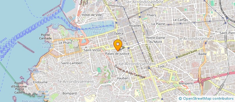 localisation de l'entreprise SCI PMB à MARSEILLE