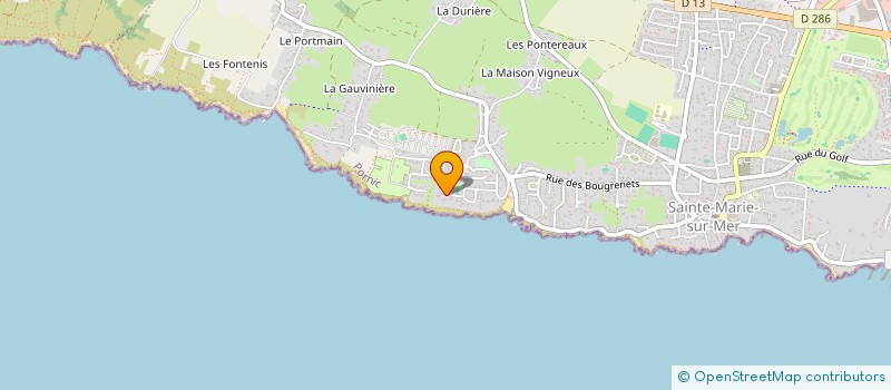 localisation de l'entreprise SCI PMBC  PORNIC