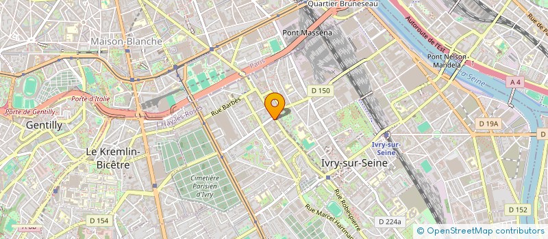 localisation de l'entreprise SCI PMC à IVRY SUR SEINE