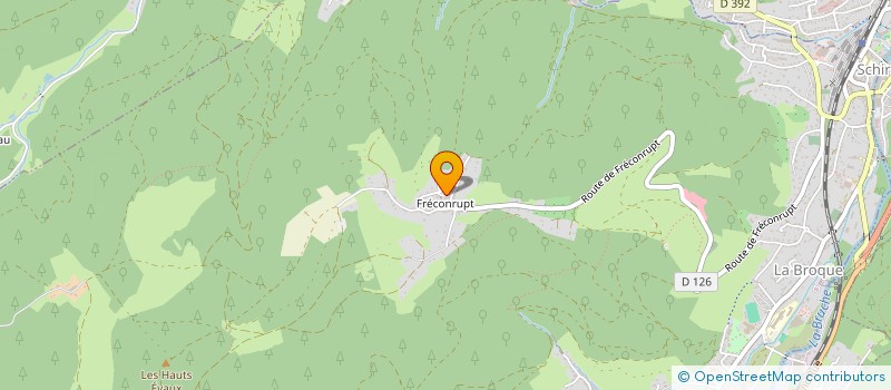 localisation de l'entreprise SCI PMCF  RUSS