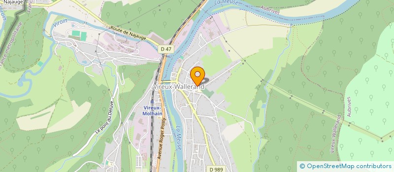 localisation de l'entreprise SCI PMCMD  VIREUX-WALLERAND