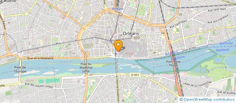 localisation de l'entreprise SCI PMD à ORLEANS