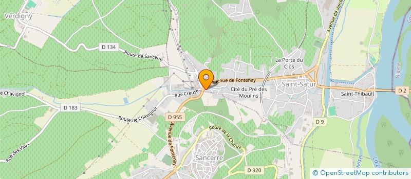 localisation de l'entreprise SCI PMDRE  SAINT-SATUR