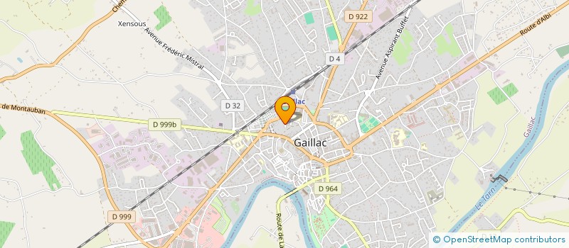 localisation de l'entreprise SCI PME LE PRADEL à GAILLAC