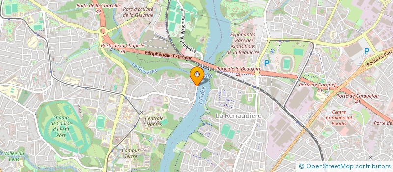 localisation de l'entreprise SCI PMF à NANTES
