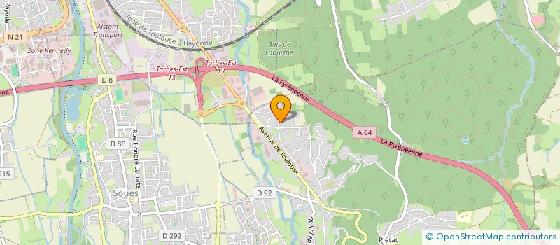 localisation de l'entreprise SCI PMF OISE  BARBAZAN-DEBAT