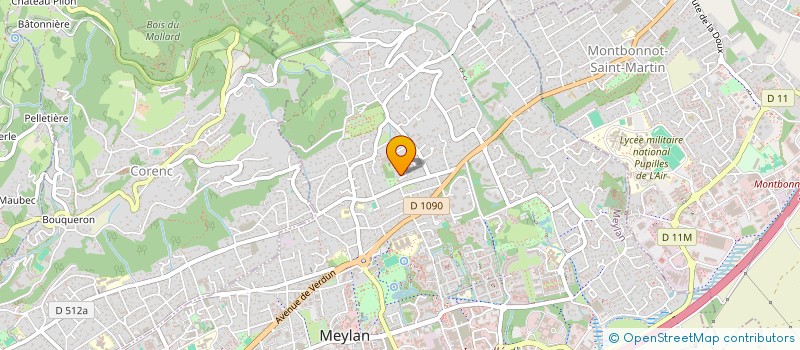 localisation de l'entreprise SCI PMFIMMO  MEYLAN