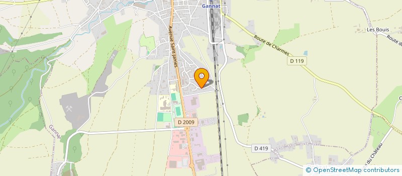 localisation de l'entreprise SCI PMFS à GANNAT