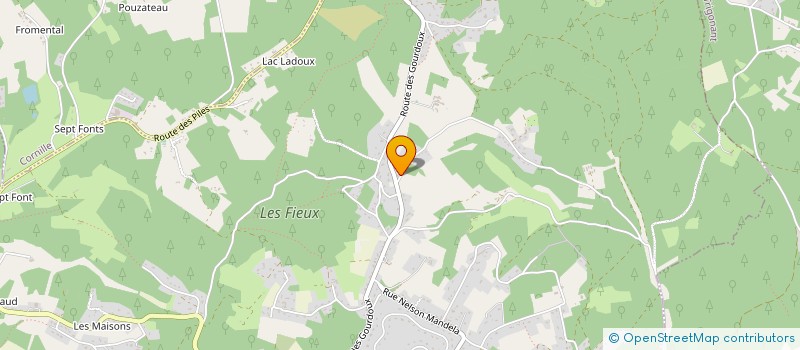 localisation de l'entreprise SCI PMI  TRELISSAC