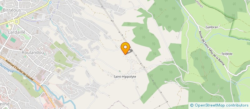 localisation de l'entreprise SCI PMJ  CASTRES