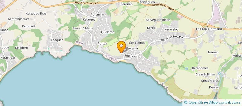 localisation de l'entreprise SCI PMJD  LOCMARIA-PLOUZANE