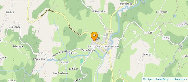 localisation de l'entreprise SCI PMJX  CLERMONT-FERRAND