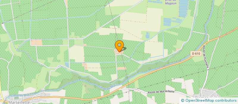 localisation de l'entreprise SCI PML  MARSEILLETTE