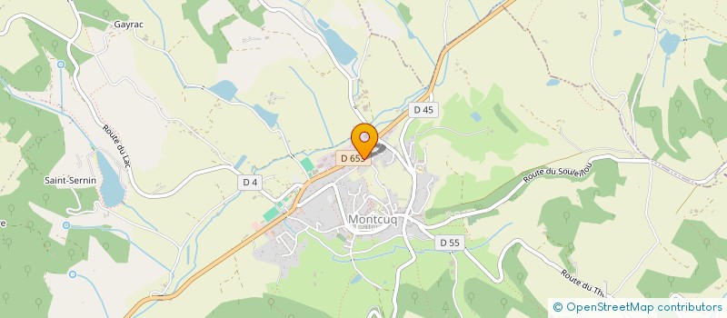 localisation de l'entreprise SCI PMLA46  MONTCUQ-EN-QUERCY-BLANC