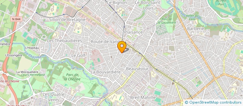 localisation de l'entreprise SCI PMLD  SAINT-HERBLAIN