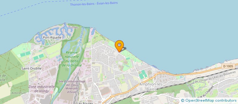 localisation de l'entreprise SCI PMM 09  PUBLIER