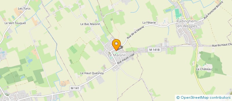 localisation de l'entreprise SCI PMPA à LE MAISNIL