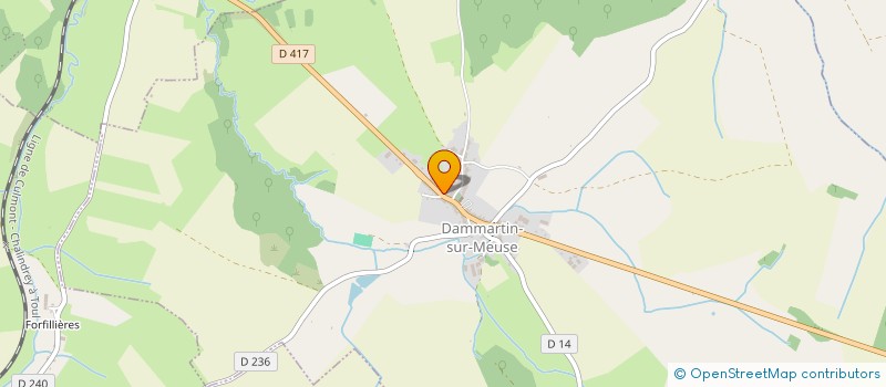localisation de l'entreprise SCI PMPI à DAMMARTIN-SUR-MEUSE