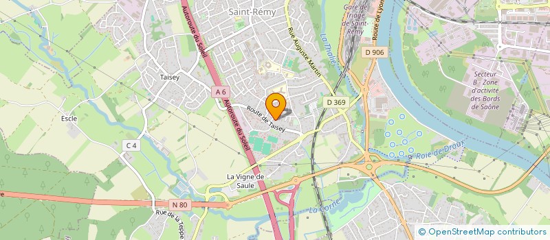 localisation de l'entreprise SCI PMR  CHALON-SUR-SAONE