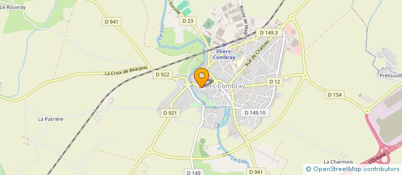 localisation de l'entreprise SCI PMS à ILLIERS-COMBRAY