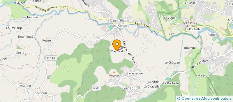 localisation de l'entreprise SCI PMS à GANAC