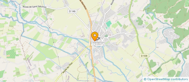 localisation de l'entreprise SCI PMT  VELLERON