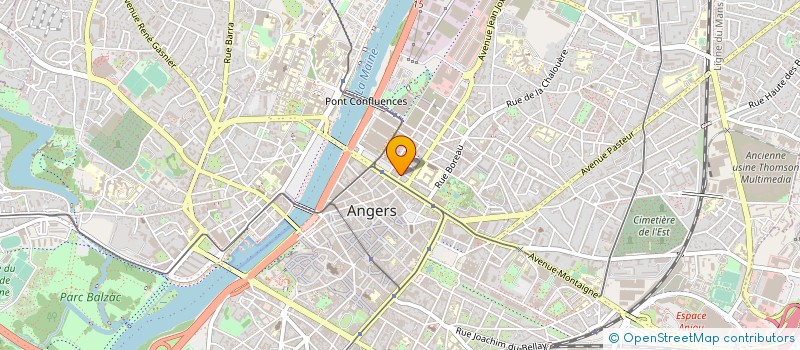 localisation de l'entreprise SCI PMW HQ à ANGERS