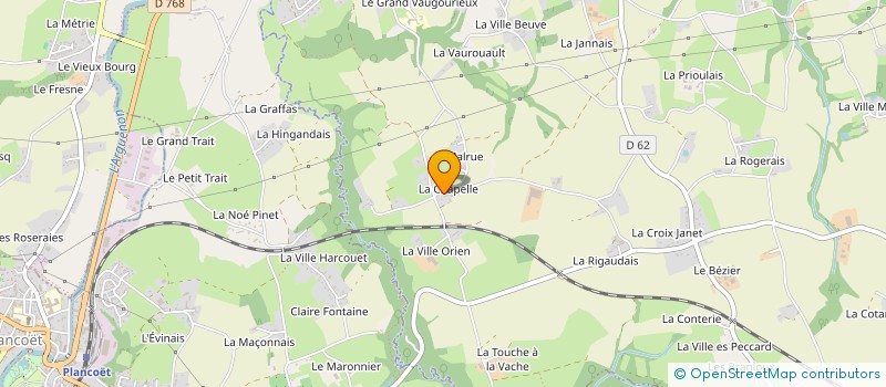 localisation de l'entreprise SCI PMYMC  CREHEN