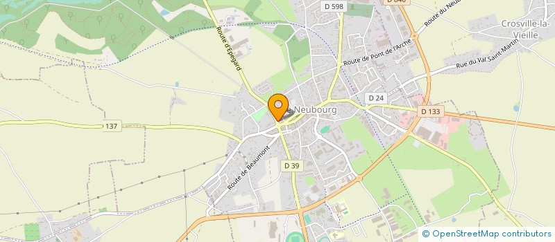 localisation de l'entreprise SCI PN MAXELEQUE  VITOT