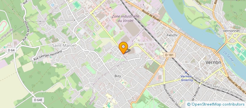 localisation de l'entreprise SCI PN4  SAINT-MARCEL