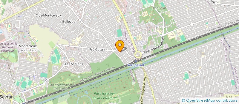 localisation de l'entreprise SCI PNC à VILLEPINTE