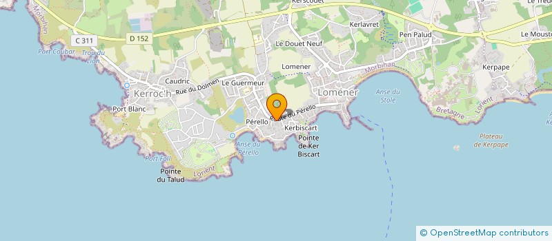 localisation de l'entreprise SCI PNCO à PLOEMEUR
