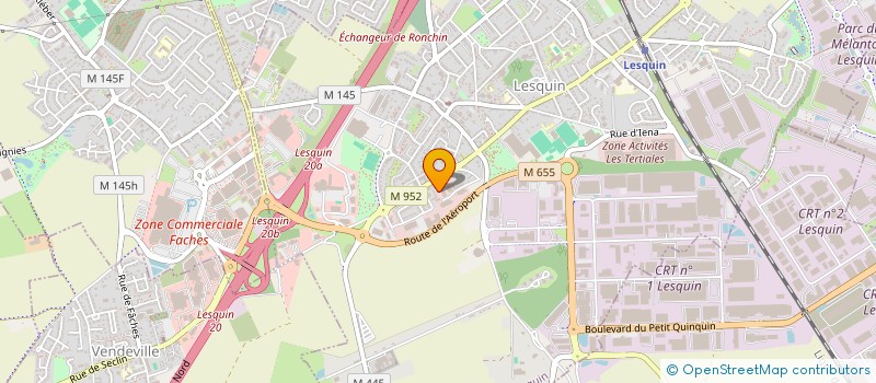 localisation de l'entreprise SCI PNJT à LESQUIN