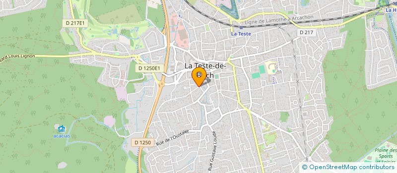 localisation de l'entreprise SCI PNLP INVESTISSEMENT à LA TESTE-DE-BUCH