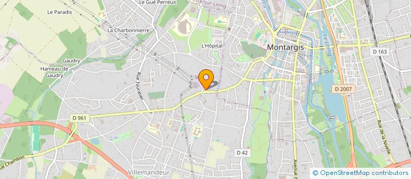 localisation de l'entreprise SCI PNOBEL à VILLEMANDEUR