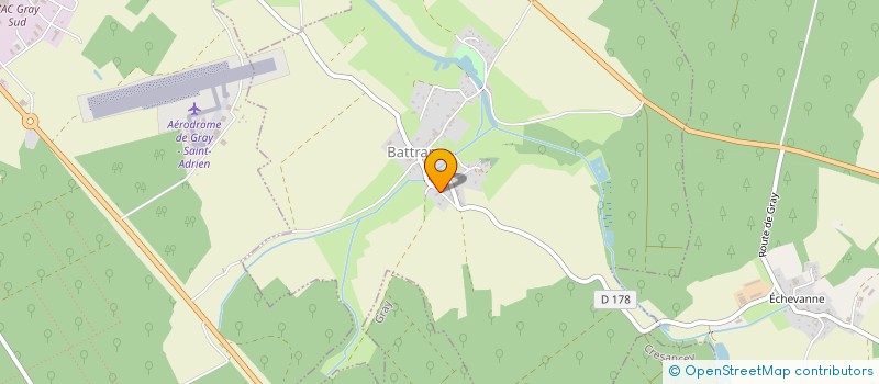 localisation de l'entreprise SCI PNRBM  BATTRANS