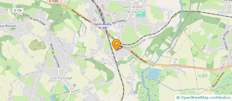 localisation de l'entreprise SCI PNT  SAINT-ANDRE-LE-GAZ